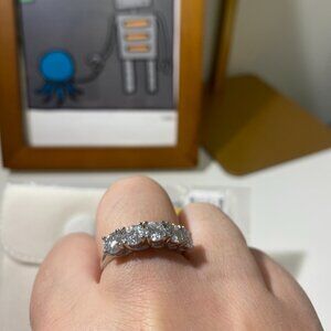 NWOT 2.5 Ct Moissanite (S925) Ring Size 8